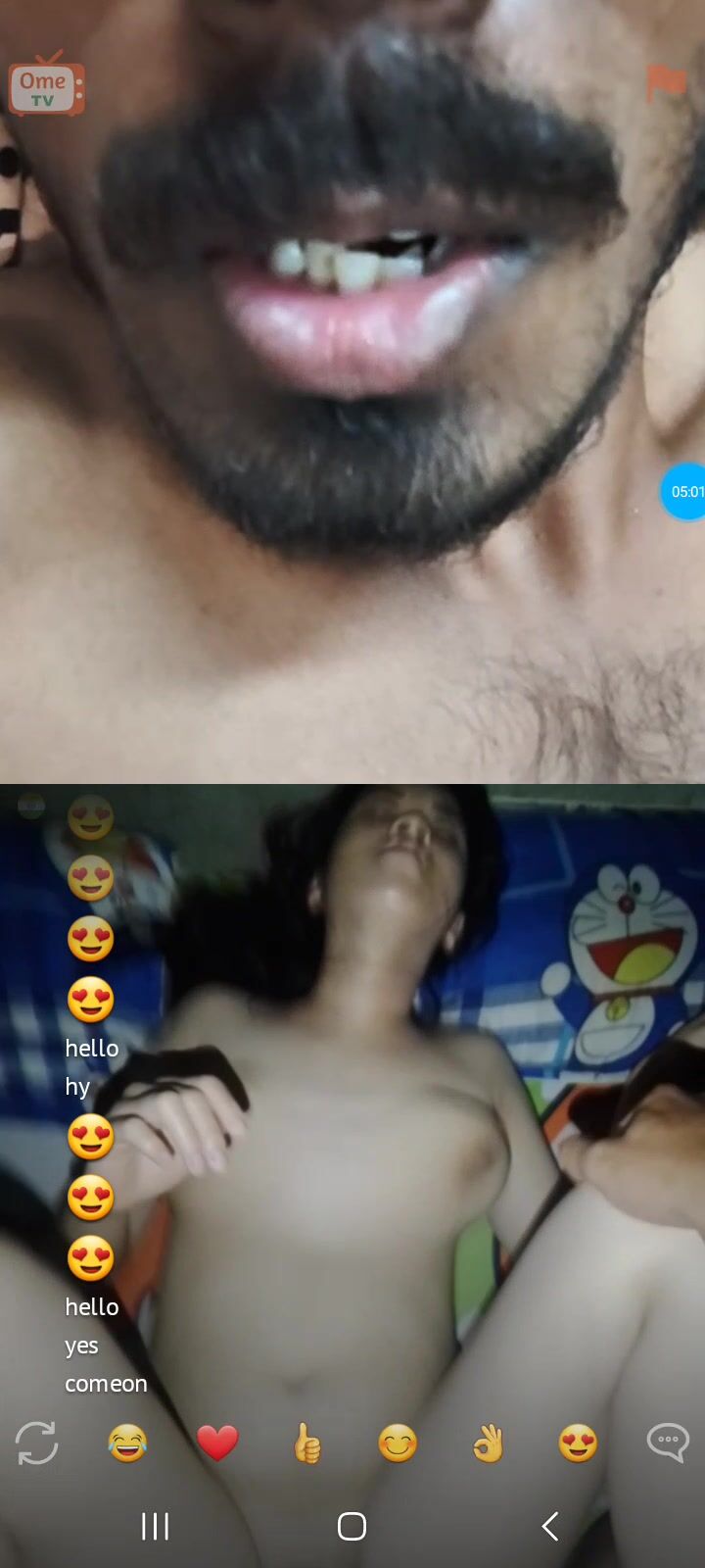 Chịch vợ cho trai tây xem