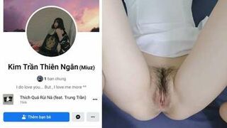 Clip Sex Kim Trần Thiên Ngân (Miuz) Nữ Sinh Áo Dài Dâm Đãng Đỉnh Nóc