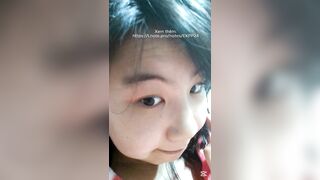 Xinh thế mà thủ dâm đến thâm cả bím