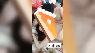 Em gái dâm chơi some cực sung, nứng