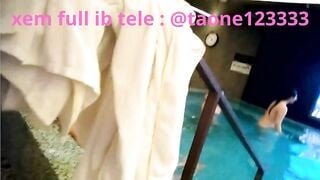 Quay Lén Hồ Bơi Trung Quốc Toàn Teen Múi Mít