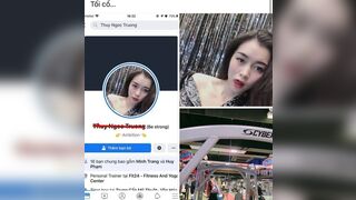 Thúy Ngọc Trương Bú Cu Cho Bạn Trai Tập Tạ ( Bestrong)