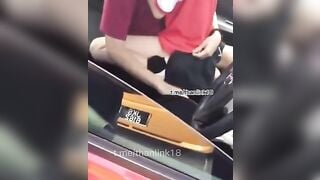 Cặp Đôi Địt Nhau Trên Ô Tô Màu Đỏ Hot Nhất Hôm Nay