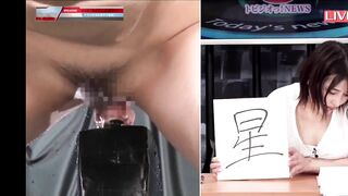 Dùng Sex Toy thủ dâm khi đọc Breaking News Trên sóng trực tiếp p4