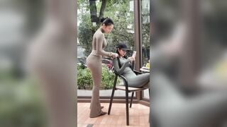 Gái teen nhảy lắc mông tóp tóp