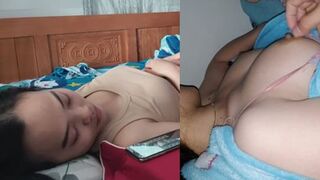 Lén Sờ Vú Em Dâu Ngủ Say Lúc Chồng Đi Vắngg