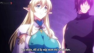 Kyonyuu Elf Oyako Saimin 9