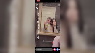 idol toptop chịch nhau với bạn trai trước gương