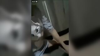 Huyền ơi, xem người em không địt em lại đi địt chó thế này