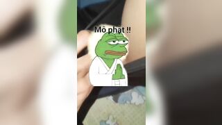 Bố bảo bố xem tý thôi mà bố đút vào lon thế này lại còn xuất trong