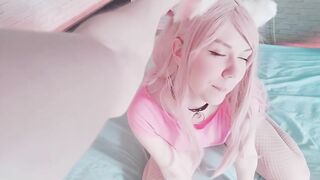 Pet các catgirl và cho cô ấy ăn với Hãy