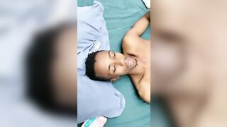 Thai cute girls fucking with black , group fucking show 6