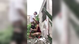 Full clip tòm tem với chị hàng xóm phía sau nhà và bị phát hiện