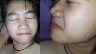 Sục Cặc Bắn Tinh Lên Mặt Vừa Khẩu Dâm Bắt Bạn Gái Nuốt Tinh Trùng