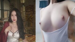 Lộ clip sex gái xinh khẩu dâm với anh khác cu dài