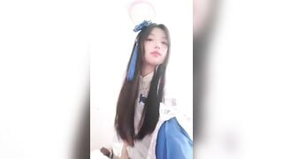 em học sinh vừa học về đã móc lồn