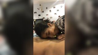 Mẹ ơi con bú lồn mẹ nhá, con nứng lắm rồi mẹ ạ hữu