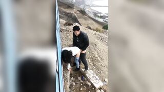 Độc lạ, Lên núi doggy để cho mọi người nhìn thấy Full