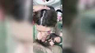 Qua phòng ăn cơm còn quay mặt em lúc chịch em đã bảo sợ lộ rồi