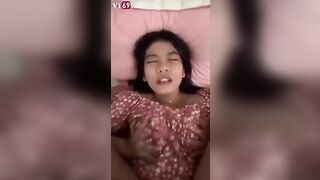 Đang ngủ kéo em dậy chịch còn bắt em nhận mình dâm nữa
