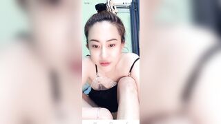 Ido tiktok gaumisa mặt xinh vú khủng