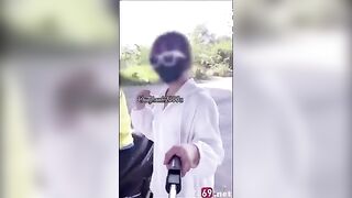 Myhanh2000 gạ tình anh xe ôm trong chòi lá