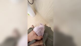 Sục bằng quần lót chị hàng xóm