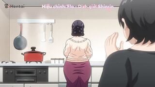 (Anime 18+) Mẹ ghen tuông với người yêu con trai 1