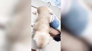 Chó địt gái xinh dáng đẹp