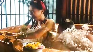 (Sex China Cổ Trang) màn chịch nhau siêu kinh điển tại bồn tắm