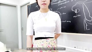 Gia SƯ Đụ Mạnh Bạo 2 (Gia sư không thể kiểm soát tâm trí nứng của mình )