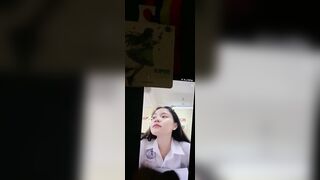 Bắn tinh trùng lên live của em love 12