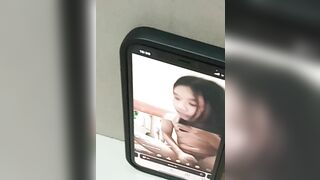 Live sóc lọ bắn tinh trùng cho người lạ xem