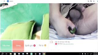 Ometv thủ dâm bằng dưa leo cho hai em gái xem