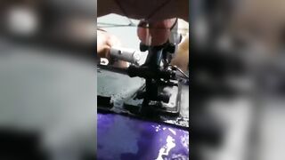 Mỗi lần toy chọc vào tử cung là e đau đớn nước lồn vã ra như mưa hỏng hết cả 1 cái ồn
