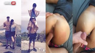 Clip sex Tây trọc Travelvids chịch em gái Trung mông to thích leo núi