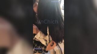 Gái đã ít mà 4 đứa cgai còn chs less bú lồn thủ dâm thác loạn trong phòng