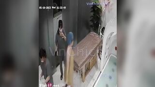 Hack camera, E học sinh vừa to đi massage bị nhân viên cưỡng hiếp sờ mó