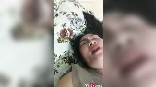 Loạn luân Dì Cháu, Cô đang chán chồng mà cháu nhét cả bàn tay móc lồn như phá