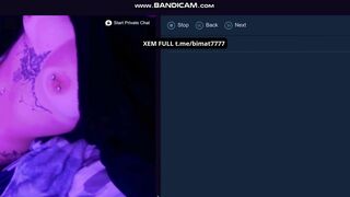🌸🌸🌸Ometv Em Teen Tây Xăm Mình Xỏ Khuyên Vú Rên Rỉ🌸🌸🌸