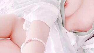 cosplay lứng lồn thủ dâm