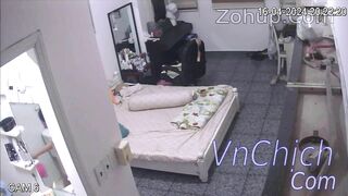 Hack cam, thấy bé nó tắm móc lồn ướt hết giường siêu phẩm