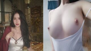 Cô nàng xinh ti hồng vếu mềm làm tình hấp dẫn