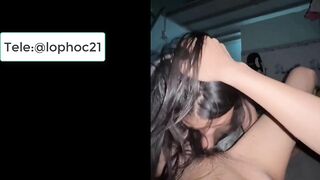Sex nữ sinh cười không ngập được mồm vi con cu to