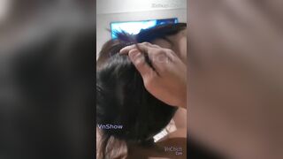 Nhâm viên BHX chăm sóc khách hàng trong toilet bị quản lý phát hiện hot Mxh