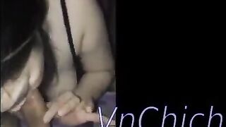 Người vợ dâm, địt chồng chx đủ nên bắt chồng bảo ctrai địt cùng