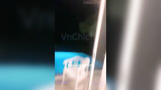 Full Lip Idol Suchibi djt da đen xưng tấy lồn ở bể bơi công cộng