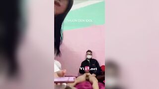 Đg xem sex sục bị con chị phát hiện và cái kết đắng, Để chị bú cu cho