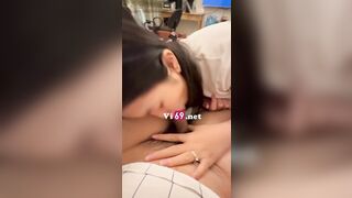 Ngày nào bé nữ sinh cũng làm một nháy xong mới đi học 3