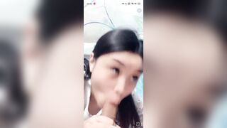 Bú cu Ny trên live